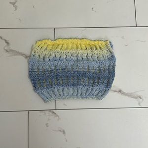 HOLLOW OMBRÉ TUBE TOP